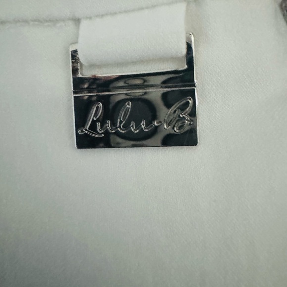 NWT Lulu-B Women’s White 4-Pocket Pull On Stretch Summer Skirt With Shorts Sz 4 - Picture 7 of 11